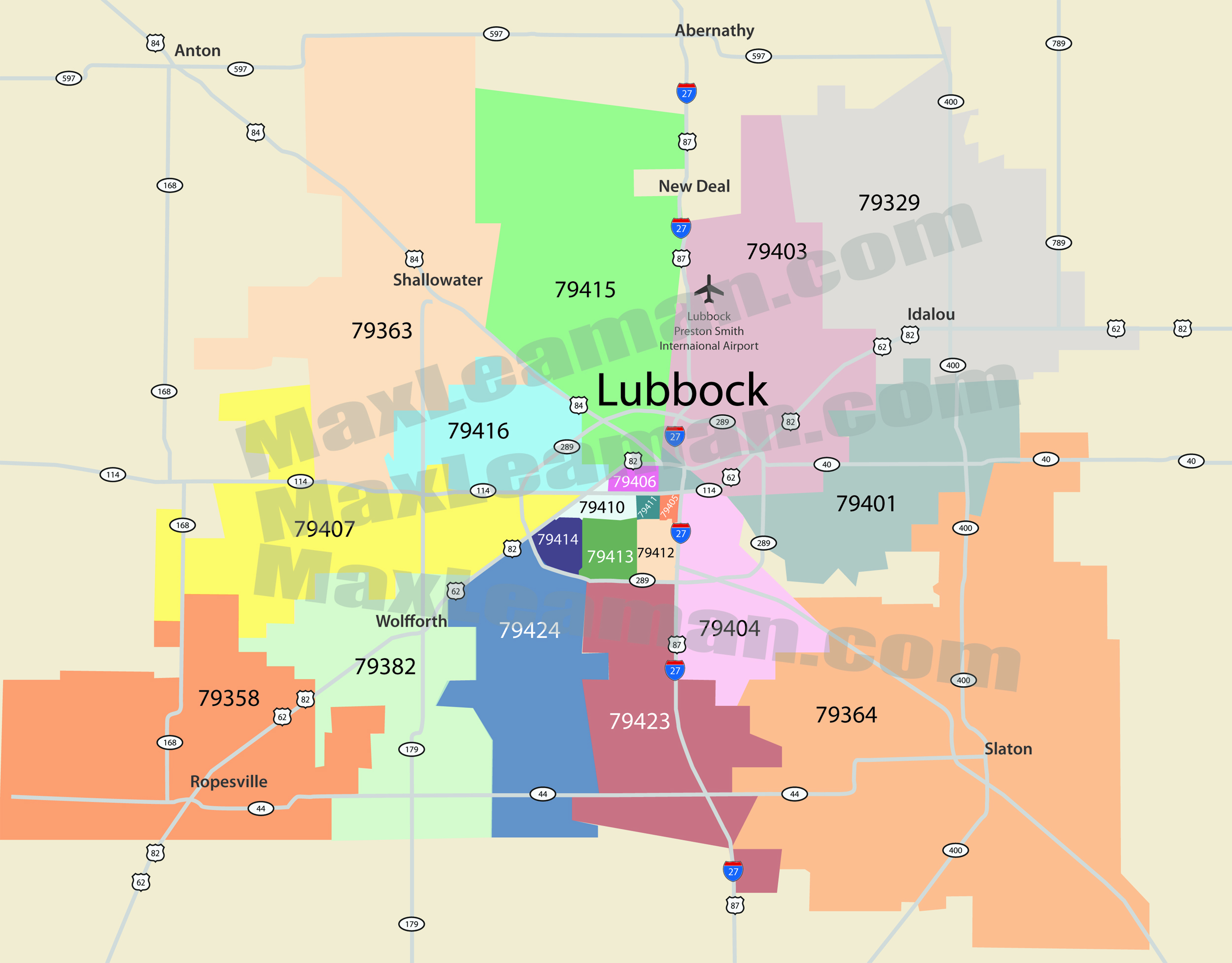 Odessa Tx Zip Code Map Lubbock Zip Code Map | Mortgage Resources